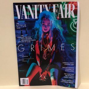 Vanity Fair Magazine, April 2022 with Grimes